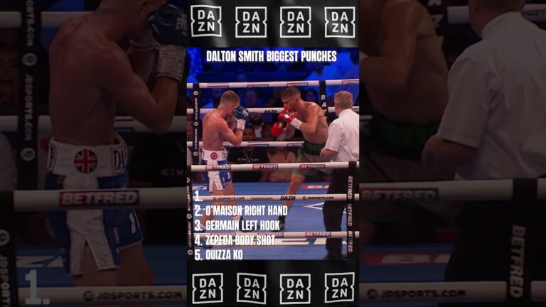 The biggest punches from Dalton Smith 💥