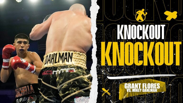 KO | Grant Flores vs. Mikey Dahlman | This one might not go the distance! 💥🥊