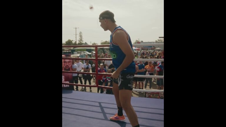 Throwback to 50CAL showing off his accuracy skills 💥👀  Callum Peters fights in Sydney Nov 6! Get y