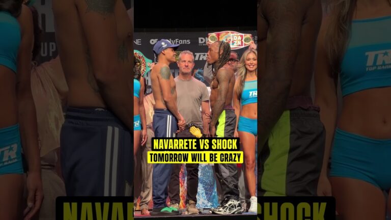 Two world champions. One huge showdown. Navarrete vs. Foster! 🔥❄️#