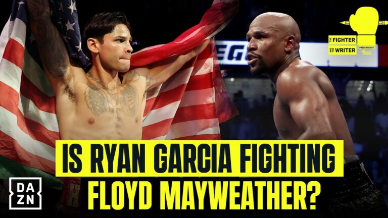 “Ryan Garcia should NOT fight 50 year old Mayweather!” 😤 | The Fighter & the Writer