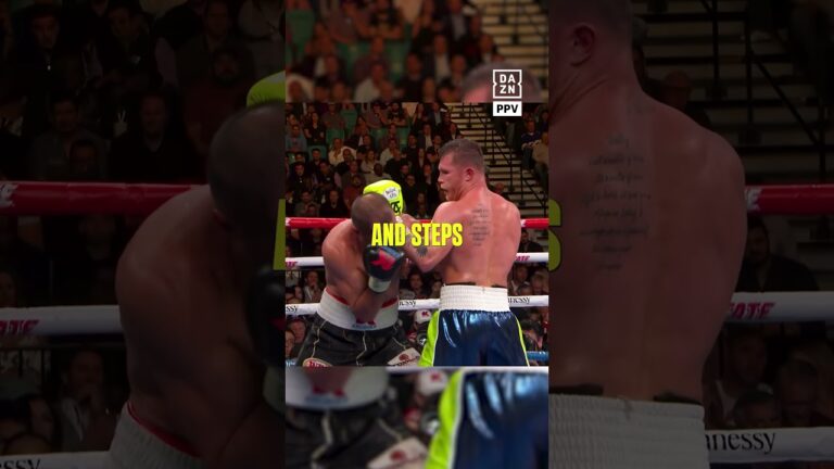Was this the perfect KO? The set up from Canelo to finish off Kovalev was beautiful 🤌💥