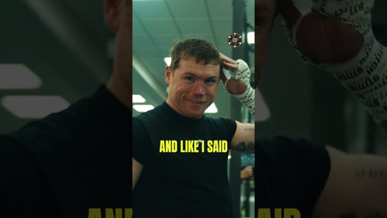 Boxing is therapy for Canelo & he’s chasing legacy fights as an all-time great 🙌  #AD