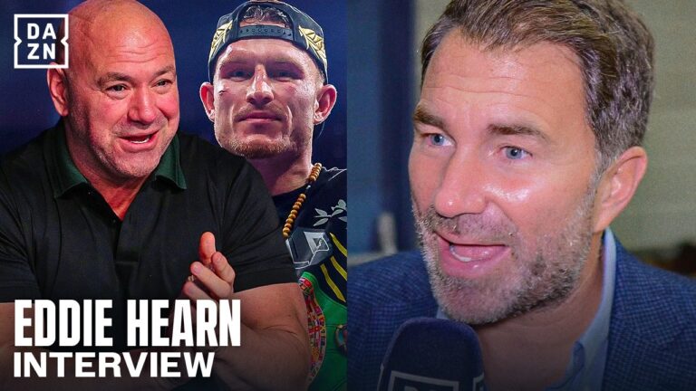 ‘HE’S A LAUGHING STOCK’ Eddie Hearn RIPS INTO Dana White and Reacts To Dalton Smith Win
