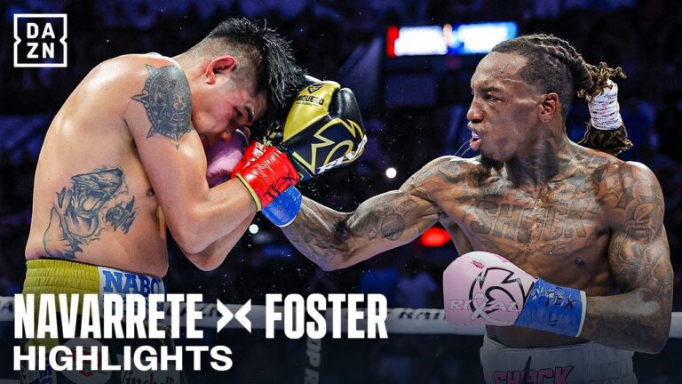 O’SHAQUIE FOSTER DEFEATS EMANUEL NAVARRETE | FULL FIGHT HIGHLIGHTS
