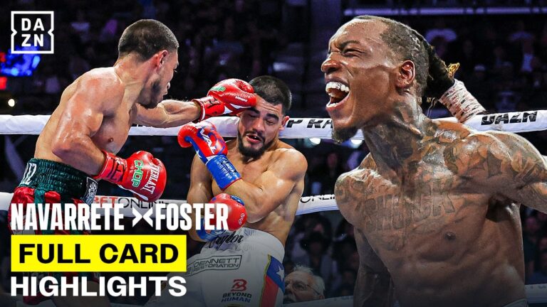 FULL CARD HIGHLIGHTS | Emanuel Navarrete vs. O’Shaquie Foster