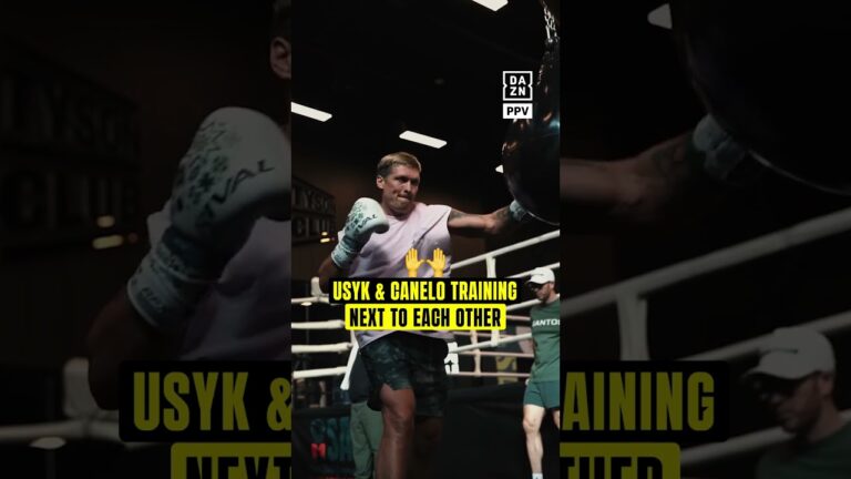 You’ve got to love Usyk & Canelo working together 🤌🔥
