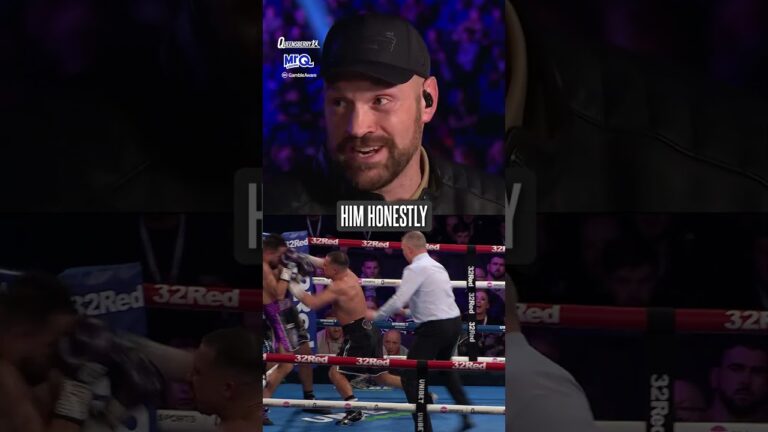 The Gypsy King was full of praise for Nick Ball 🙌👑
