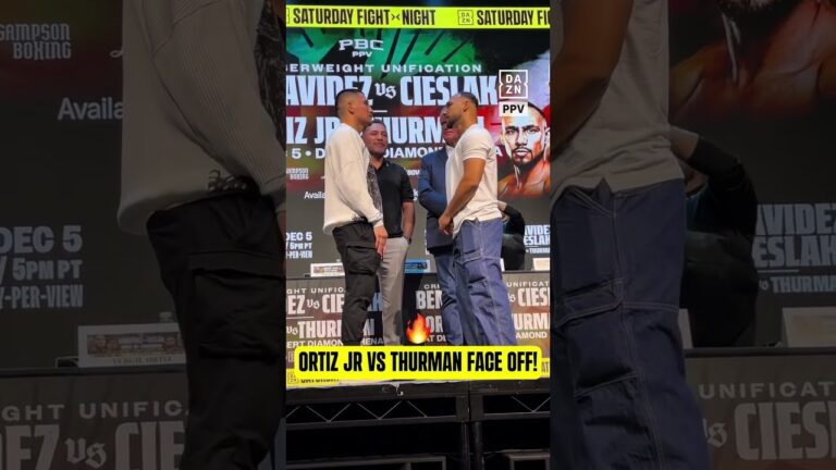 Vergil Ortiz Jr. RETURNS to face off against Keith “ONE TIME” Thurman!