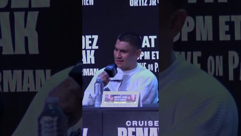 Vergil Ortiz wants to be remembered for being in GREAT fights