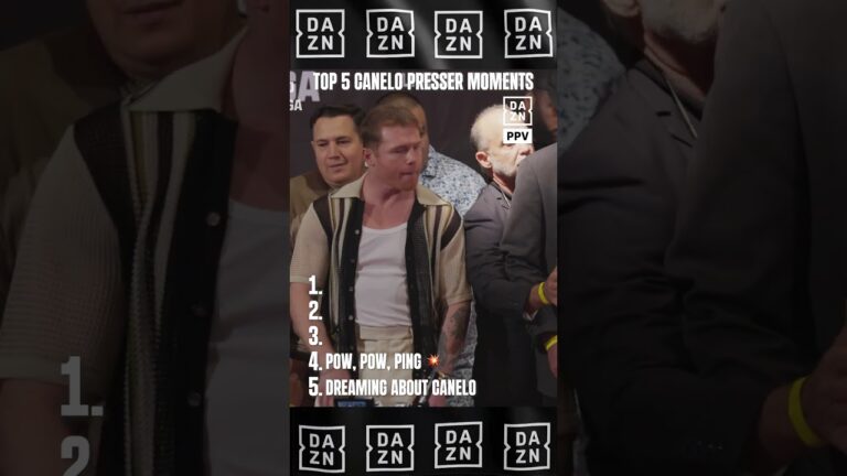These are five of Canelo’s very best press conference moments 😂🔥