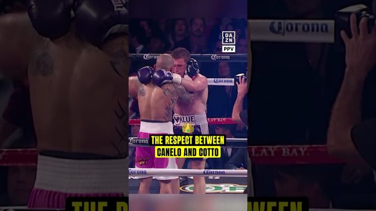 Canelo always shows respect to his greatest rivals 🥹❤️