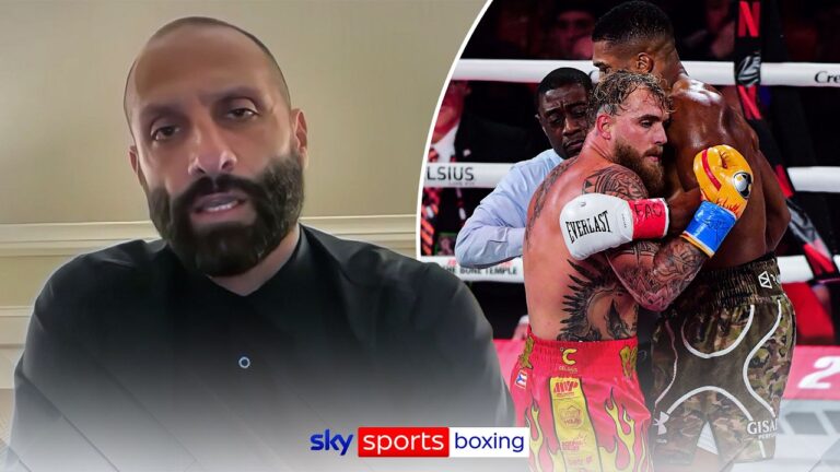 “If he had a chance, he could beat AJ” Jake Paul’s manager on his RETURN to boxing after Joshua loss