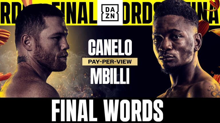 Canelo Alvarez vs Christian Mbilli | FINAL WORDS