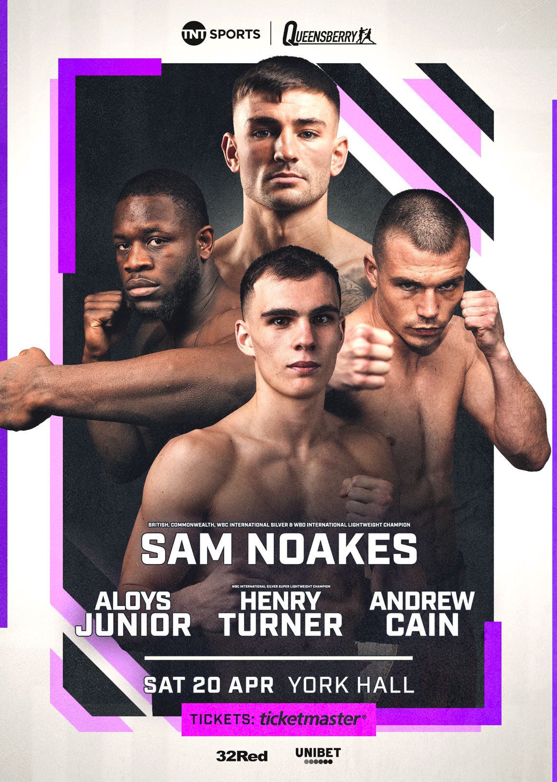 SAM NOAKES TO PLAY IT AGAIN AT YORK HALL, 20 APRIL