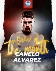 â€œCaneloâ€ is WBA Boxer of the Month â€“ World Boxing Association