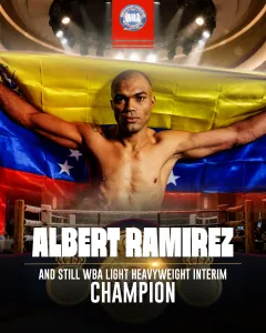 Albert Ramirez Retains WBA Interim World Title in Hard-Fought Battle – World Boxing Association