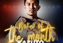 Ioka is WBA Boxer of the Month – World Boxing Association