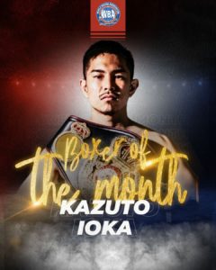 Ioka is WBA Boxer of the Month â€“ World Boxing Association