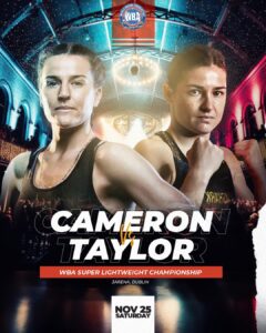 Cameron and Taylor spoke at press conferenceÂ  â€“ World Boxing Association