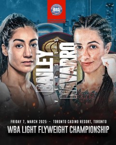Sara Bailey Set to Defend Her Title Against Cristina Navarro â€“ World Boxing Association