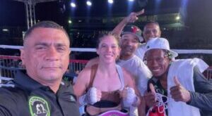 Nataly Delgado triumphed in Guyana  – World Boxing Association