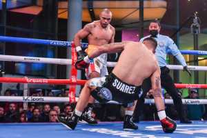 Ramirez showed his power against Suarez and captured the WBA Continental Americas belt â€“ World Boxing Association