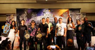 ROCHA VS. SANTILLAN PRESS CONFERENCE LIVE FROM THE KIA FORUM ON SATURDAY, OCT. 21 AND BROADCAST LIVE ON DAZN