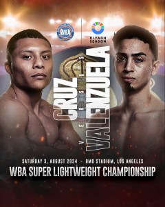 Cruz and Valenzuela look to show offÂ  â€“ World Boxing Association