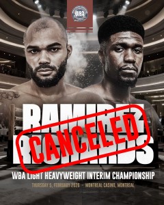 Albert RamÃ­rez vs. Lerrone Richards bout postponed â€“ World Boxing Association