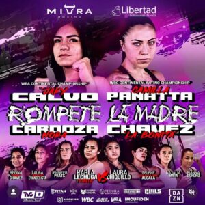 Jacky Calvo and Nora Cardoza will fight for the WBA Continental Flyweight in Mexico â€“ World Boxing Association