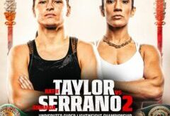 Taylor-Serrano 2 will be on July 20 in Arlington  – World Boxing Association