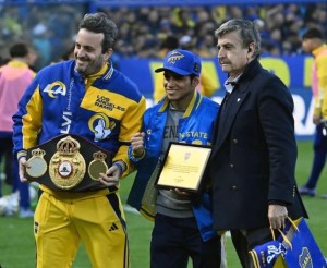 â€œPumitaâ€ MartÃ­nez Honored at La Bombonera â€“ World Boxing Association