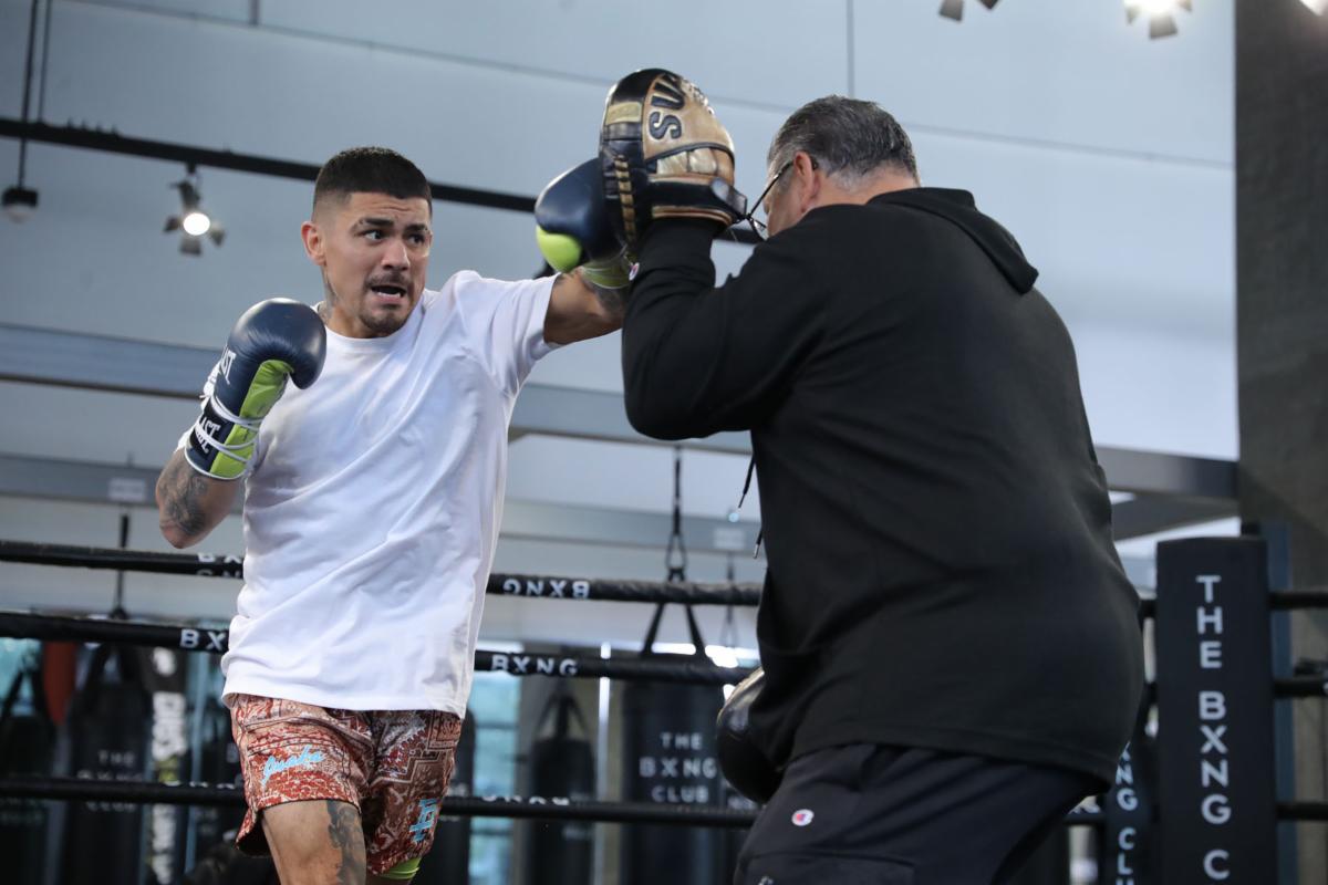 Diaz Jr. vs. Zepeda Final Media Workout