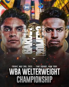 Ryan Garcia and â€œRollieâ€ Romero Set to Clash for WBA Welterweight Title â€“ World Boxing Association