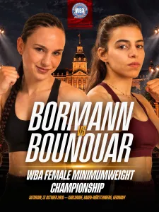 Sarah Bormann Defends WBA Crown Against Undefeated Chaima Bounouar in Karlsruhe – World Boxing Association