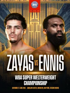 Zayas and Ennis Set for Glory in Undefeated Showdown – World Boxing Association