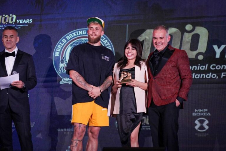 ICYMIGOLDEN BOY SUPERSTARS MARLEN ESPARZA AND WILLIAM ZEPEDA HONORED AT WBA CENTENNIAL CONVENTION