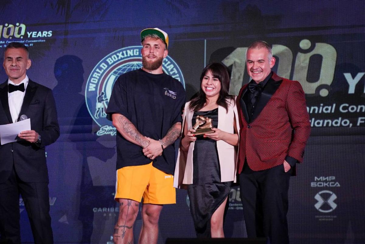 ICYMIGOLDEN BOY SUPERSTARS MARLEN ESPARZA AND WILLIAM ZEPEDA HONORED AT WBA CENTENNIAL CONVENTION