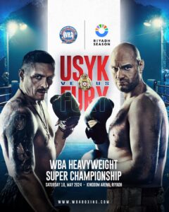 Usyk-Fury seeks first undisputed heavyweight champion in quarter-centuryÂ  â€“ World Boxing Association