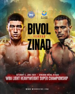 Riyadh Season presents Bivol vs ZinadÂ  â€“ World Boxing Association