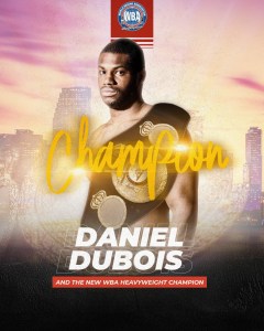 Dubois knocked out Bryan and is new WBA champion â€“ World Boxing Association