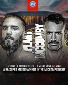 Plant to face McCumby for WBA interim beltÂ  â€“ World Boxing Association
