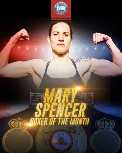 Mary Spencer was the most outstanding of September â€“ World Boxing Association
