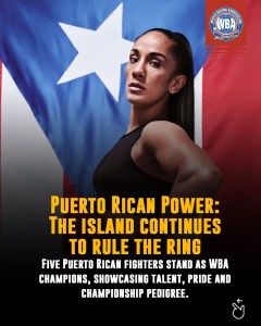 Five Boricua Champions Hold WBA Titles â€“ World Boxing Association