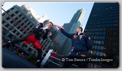 Andrzej Fonfara Big Fight 2 Boxers Bring Downtown Chicago To A Halt