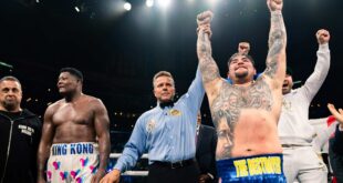 Andy Ruiz Drops Luis Ortiz Three Times, Wins Unanimous Decision