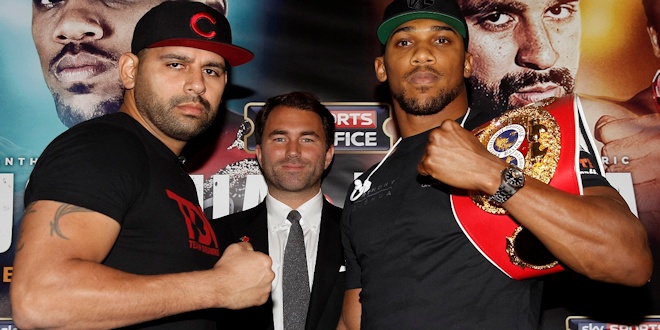 Anthony Joshua Vs Eric Molina