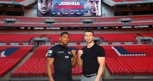 Anthony Joshua and Wladimir Klitschko