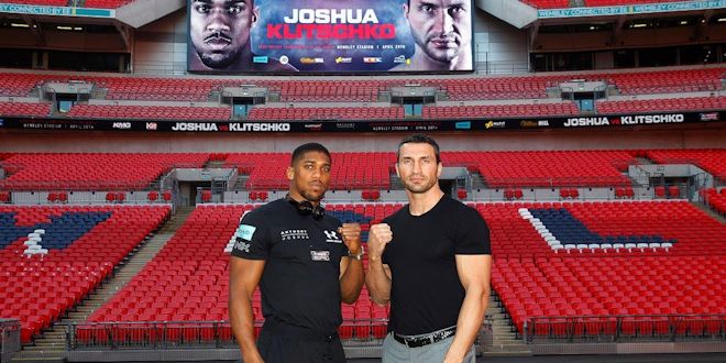 Anthony Joshua and Wladimir Klitschko